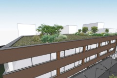 Projekt zelené střechy Děčín